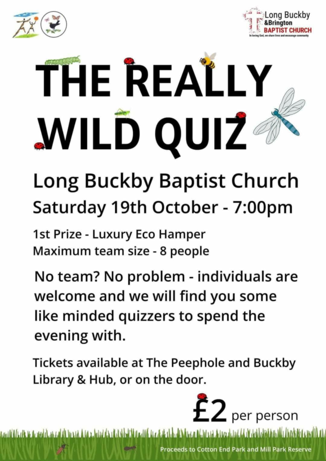 Really wild quiz poster