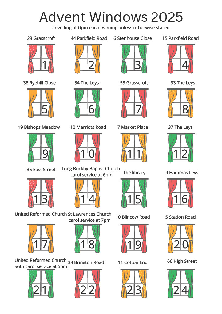 Updated Advent Windows 2025